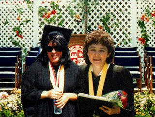 Beverly and Sally Graduating 