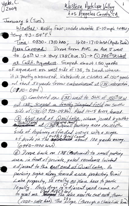 Notes Page 1