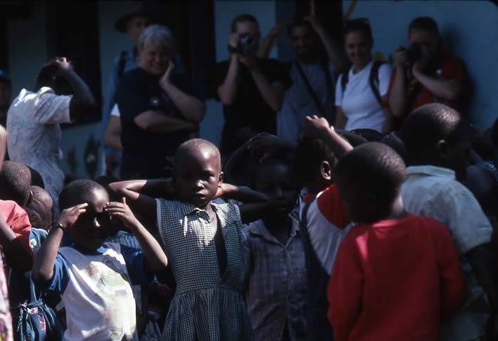 school children, Jinja, Uganda: Callyn Yorke