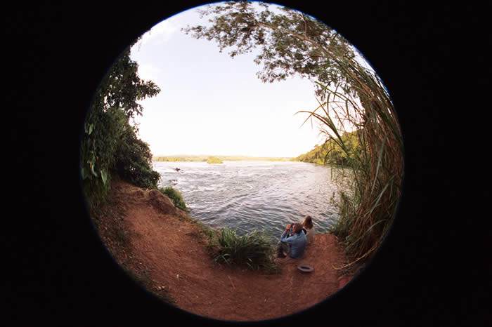 Dan Byrne & Donna Meyer on Nile River, Jinja, Uganda: Callyn Yorke